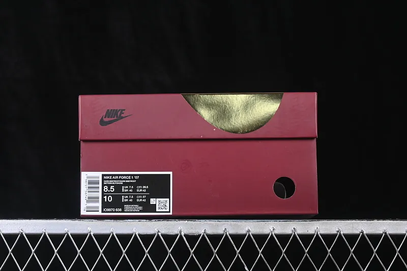 All categories Nk Air Force 1 Air Force series Nk Air Force 1 Low Air Force low-top GX foreign trade version Central Cee x Nike Air Force 1 Low "Dark Beetroot" dark beetroot color Air Force 1 low-top casual sneakers IO9970-638